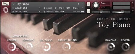 Fracture Sounds Toy Piano KONTAKT
